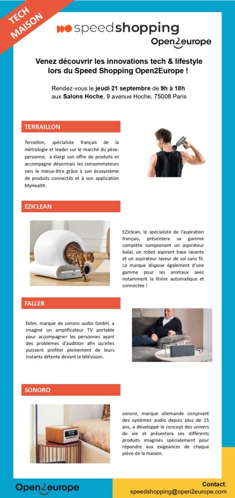 SPEEDSHOPPING_NEWSLETTER TECH_MAISON